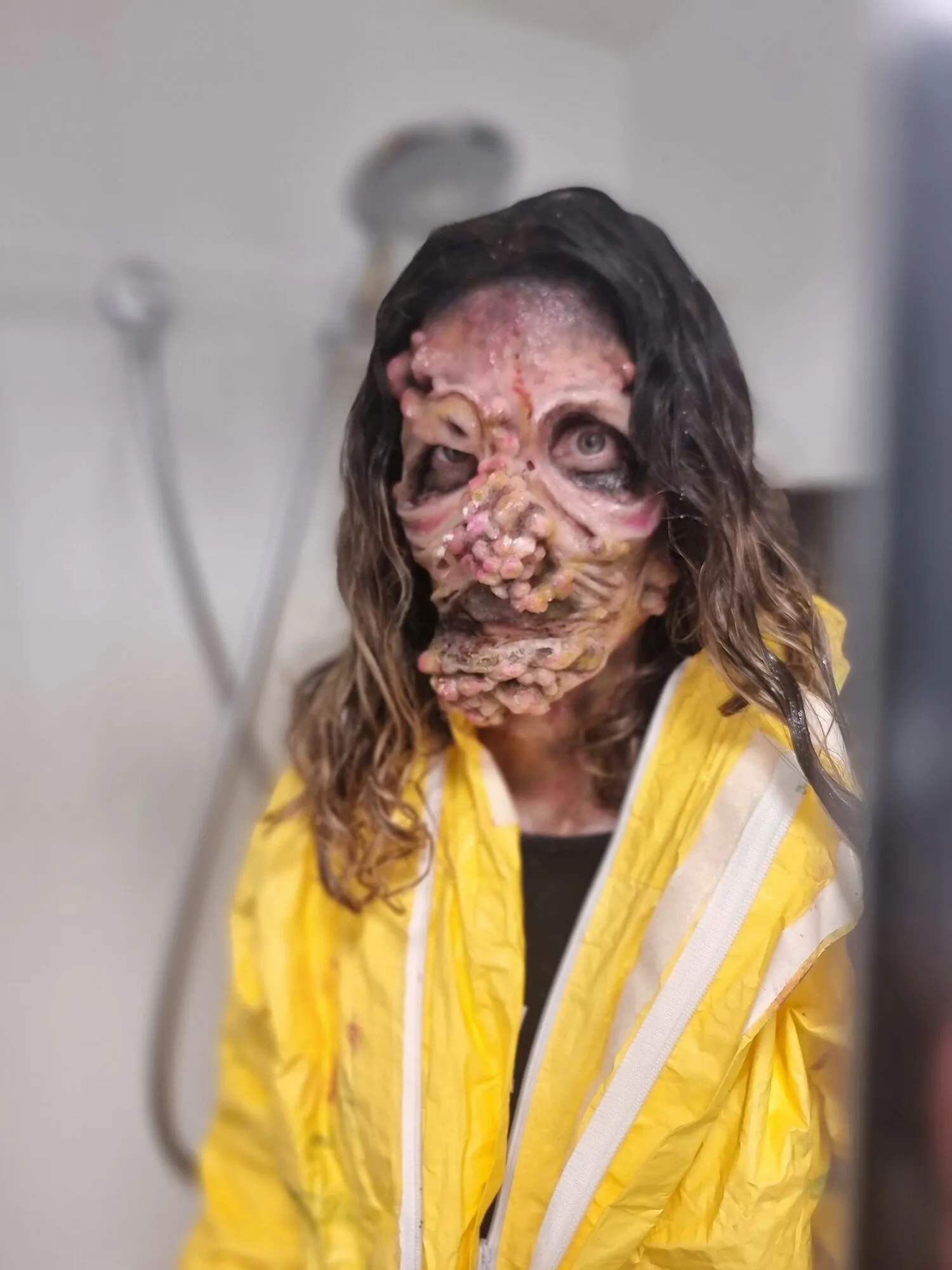 Creature full face prosthetic