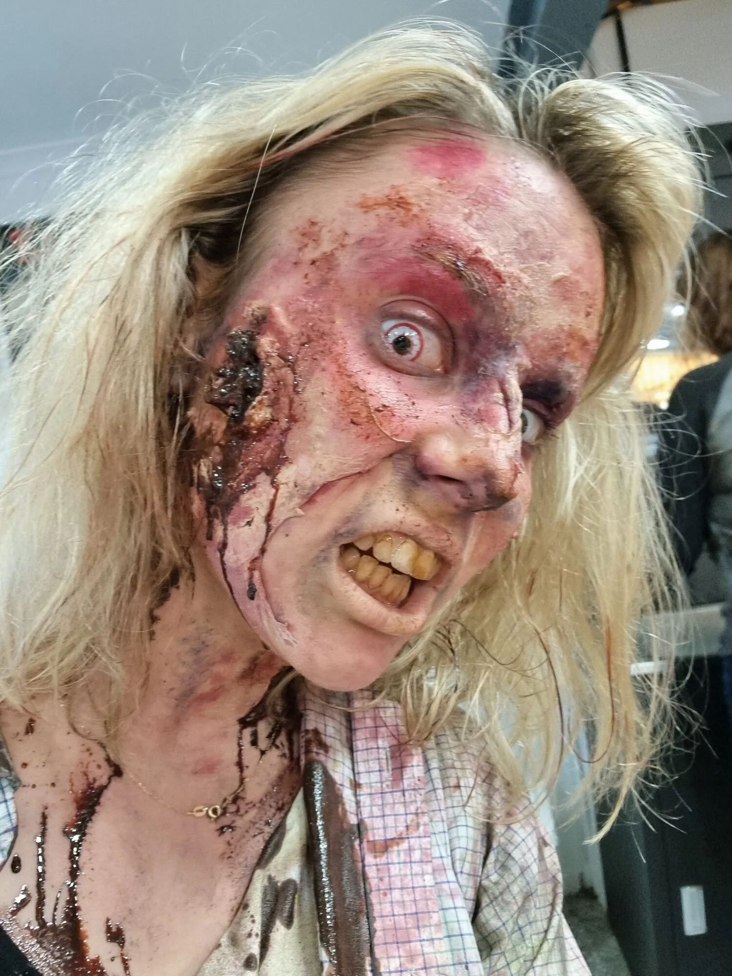 Zombie makeup